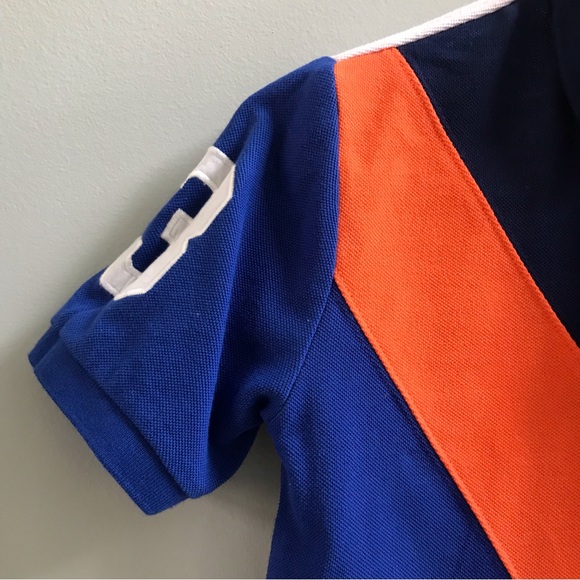 Ralph Lauren Multi Color Polo Shirt, Size 8 Boys. - Picture 4 of 6
